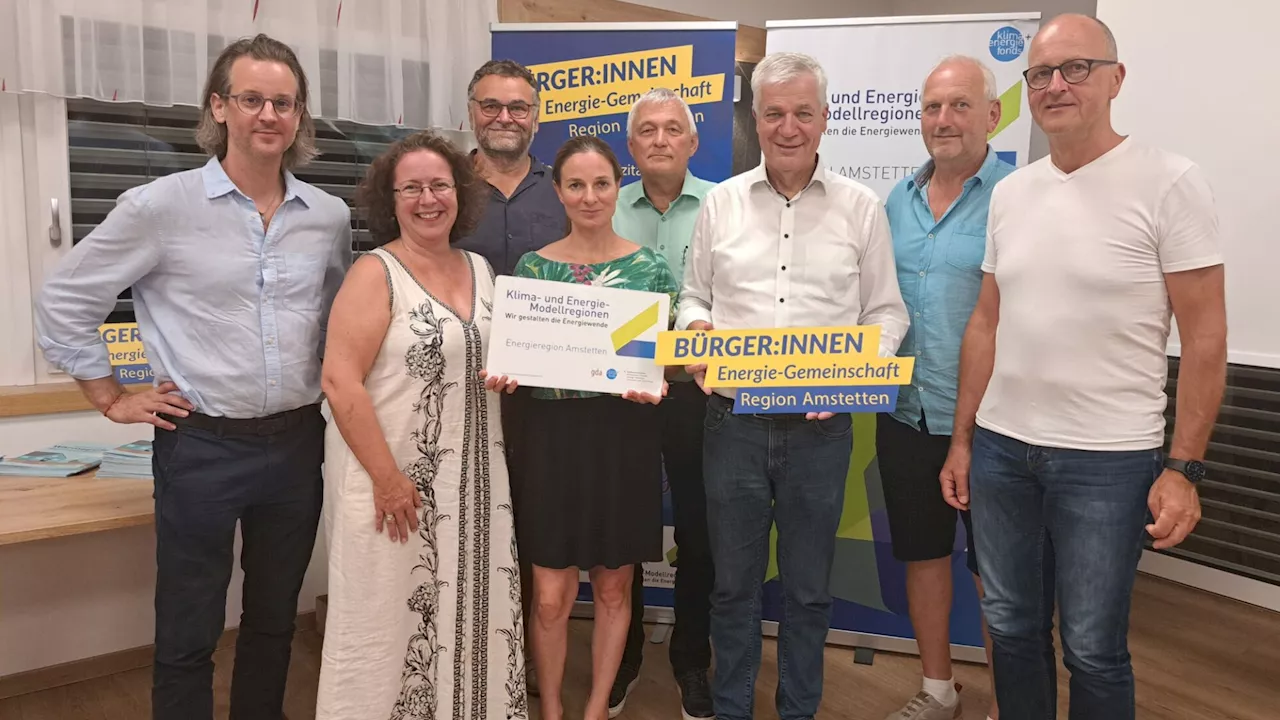 Bürgerenergiegemeinschaft Amstetten feiert einen Meilenstein