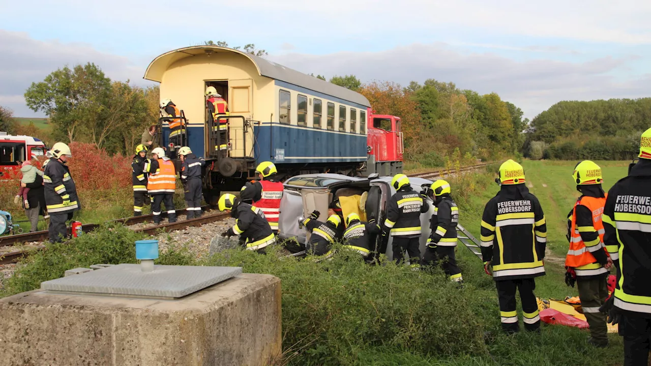 Ebersdorf: Suchhunde mussten Unfallopfer aufspüren