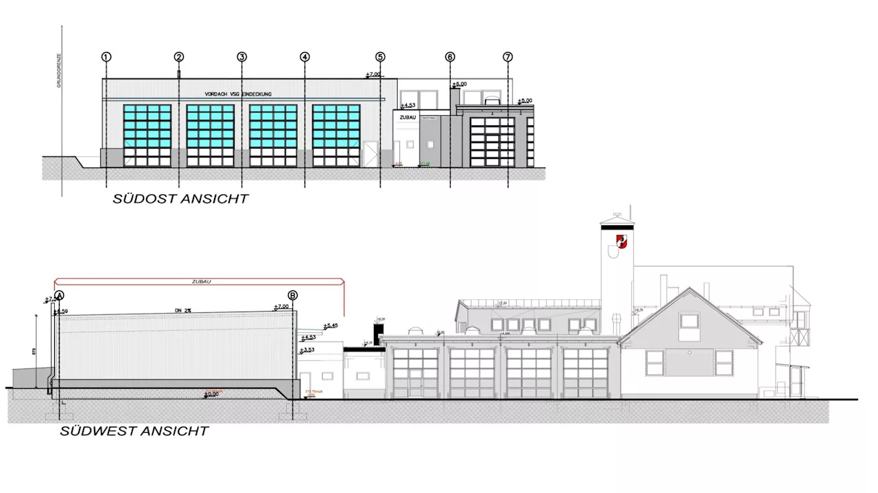 Feuerwehrhaus Sollenau wird doppelt so groß