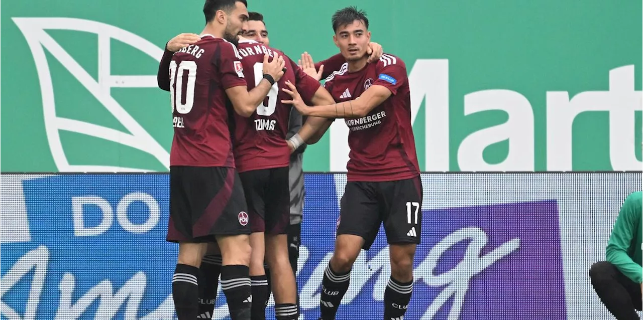 FCN obenauf, Kleeblatt am Boden: N&uuml;rnberg siegt mit 4:0 im Frankenderby