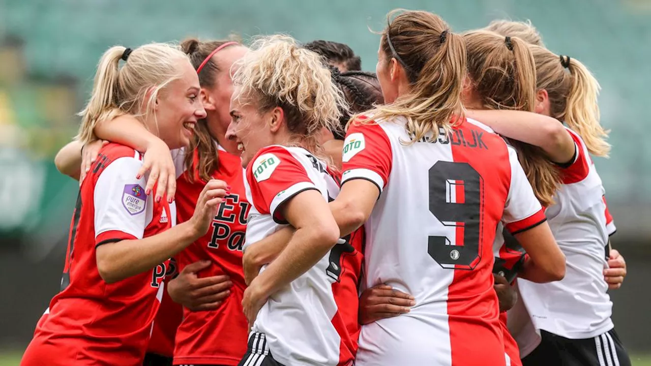 Feyenoord-Ajax leeft ook bij de vrouwen: 'Je hoeft de speelsters niet te motiveren'