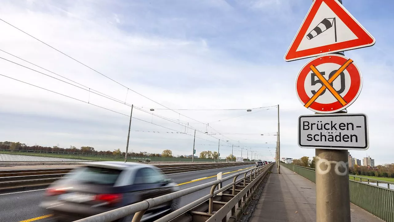 Nordrhein-Westfalen: Marode Brücken: Mehr Staus und Umleitungen befürchtet