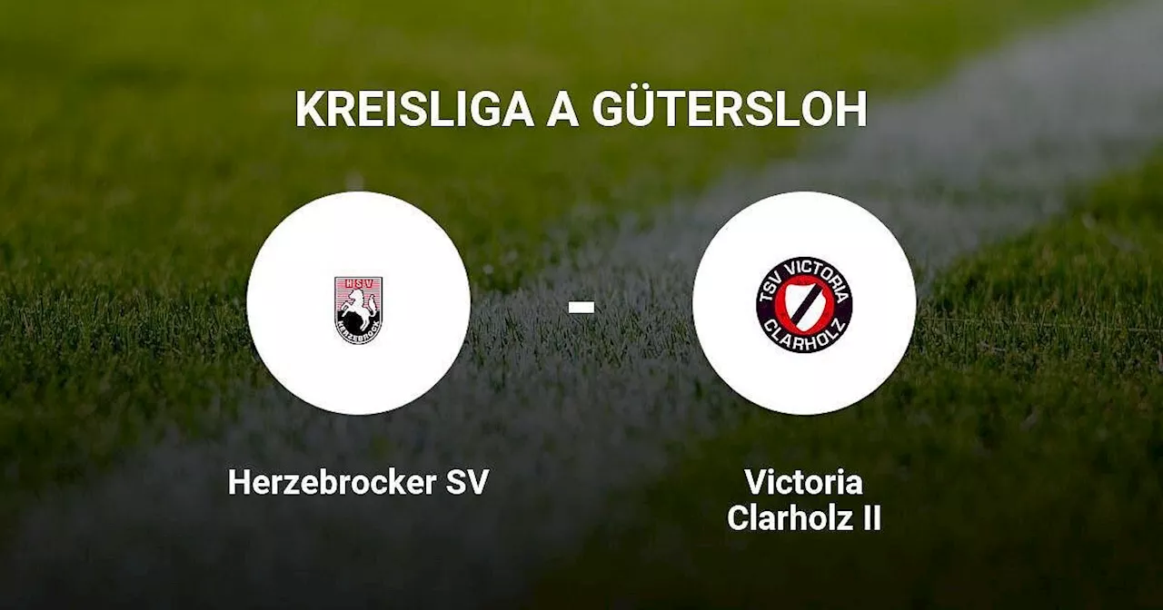 Herzebrocker SV im Duell gegen Victoria Clarholz II klar überlegen