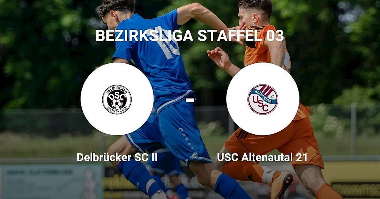 USC Altenautal 21 ergibt sich dem Delbrücker SC II