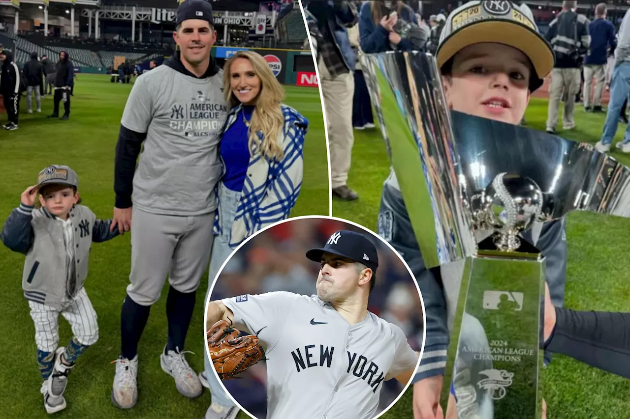 Carlos Rodón’s Family Celebrates Yankees’ World Series Trip