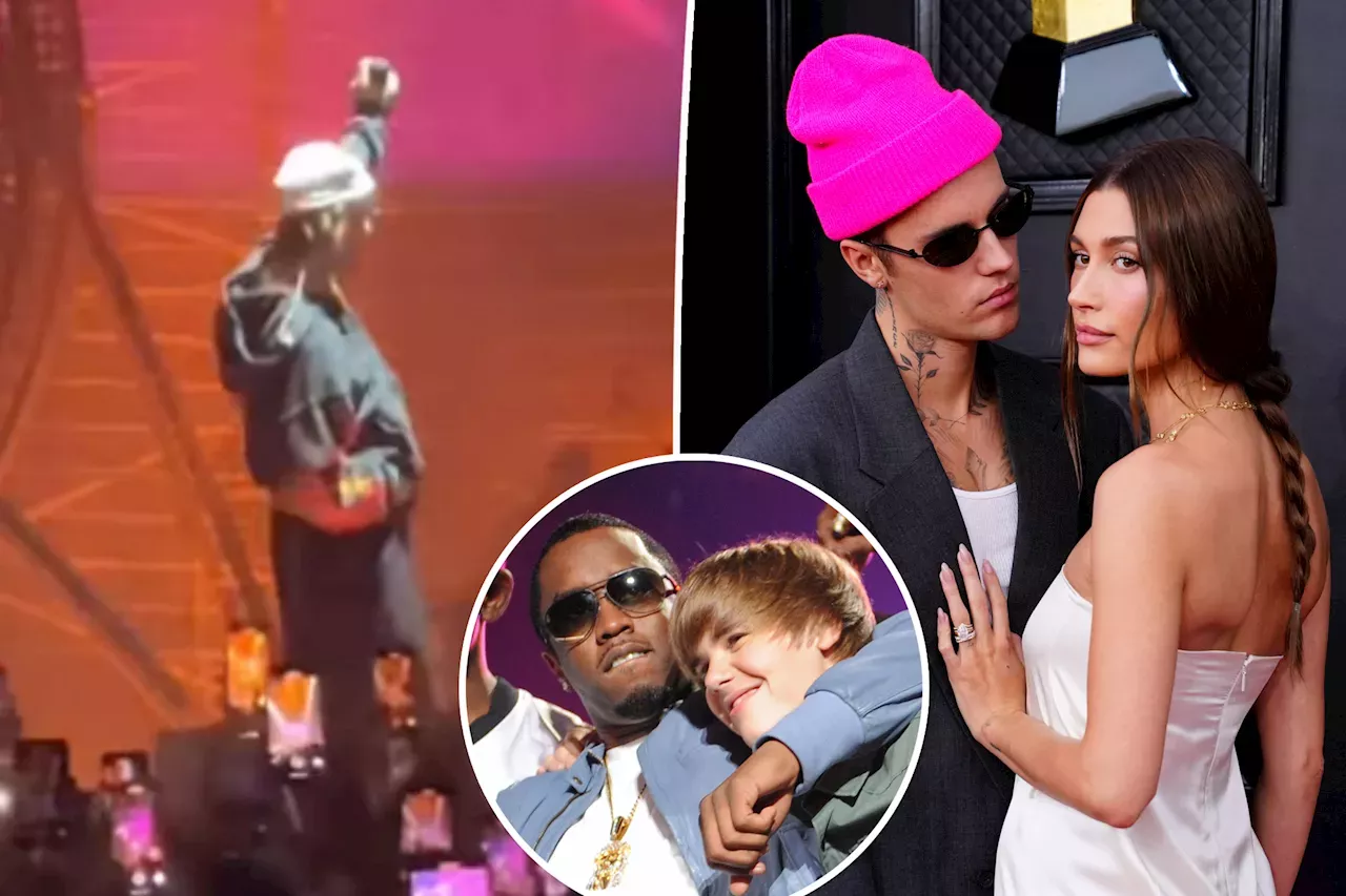 Hailey Bieber Supports Justin's Surprise Performance At Don Toliver's ...