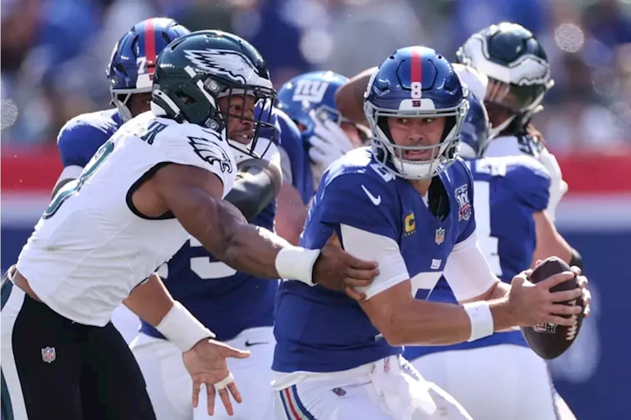 Eagles defense piles up sacks vs. Giants QB Daniel Jones and now wants more: ‘It’s coming to fruition’