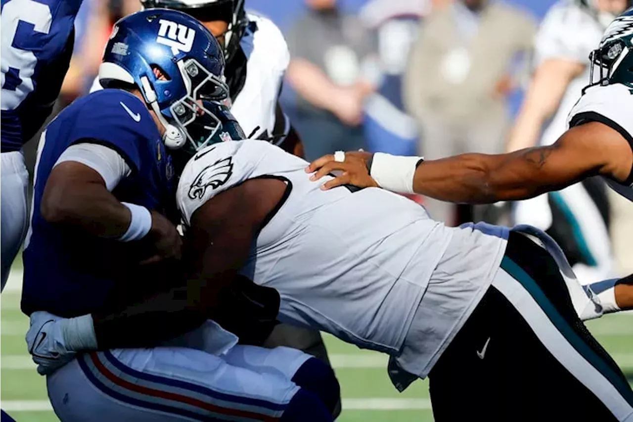 Eagles grades: The D-line joined Saquon Barkley in destroying the Giants