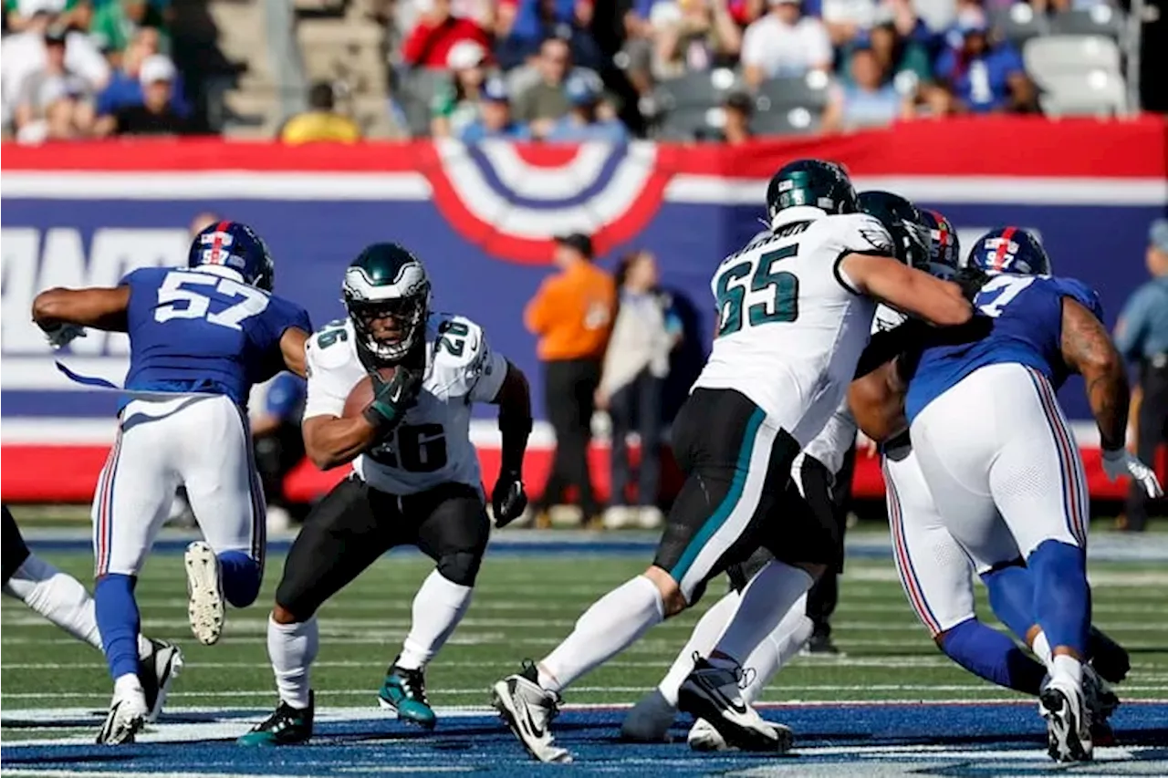 In a ‘heavyweight fight’ up front, a banged-up Eagles O-line scores a knockout in win over the Giants