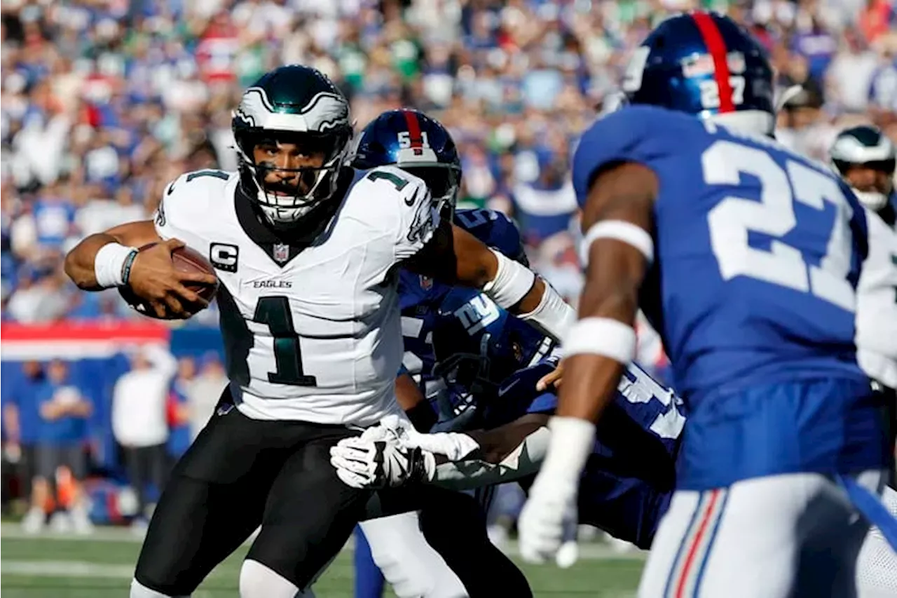 Jalen Hurts has given the Eagles just what they’ve needed lately: a calming, stabilizing presence