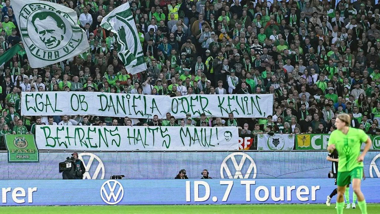 Kevin Behrens wegen Homophobie-Eklat von Wolfsburg-Fans kritisiert 'Halts Maul!'