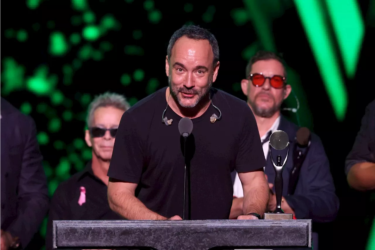 Read Dave Matthews Band’s Rock Hall Induction Speech: ‘Deeply Grateful’