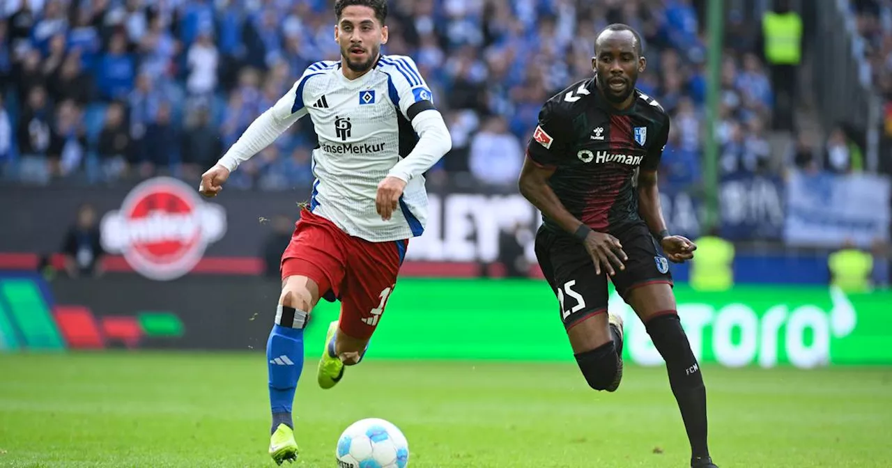 2. Bundesliga: HSV gewinnt gegen Magdeburg - KSC jubelt spät, Nürnberg siegt