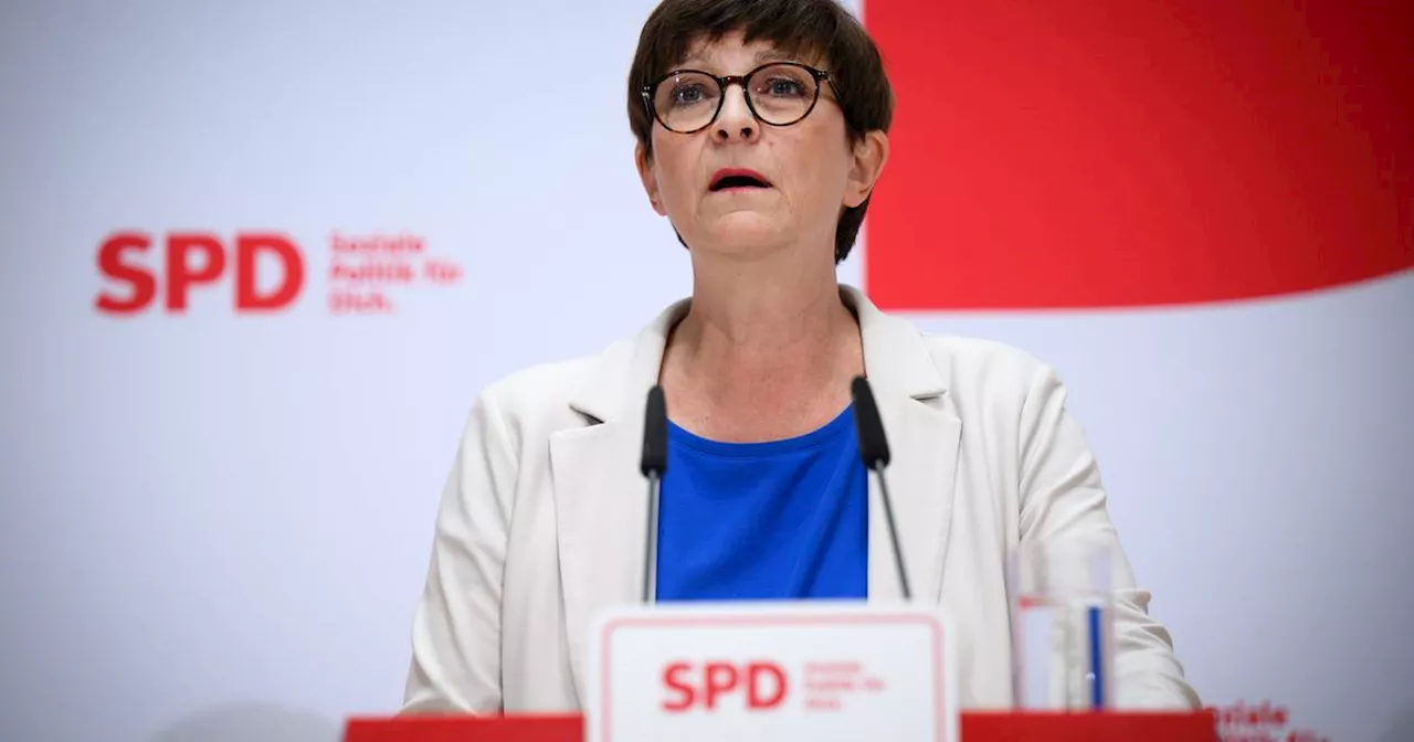 Sicherheitspaket: SPD-Chefin Esken warnt FDP vor 'blinder Ignoranz'