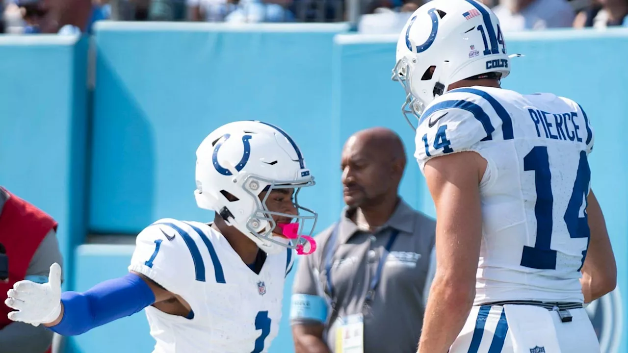 Colts Wide Receivers Expected To Play Against Dolphins