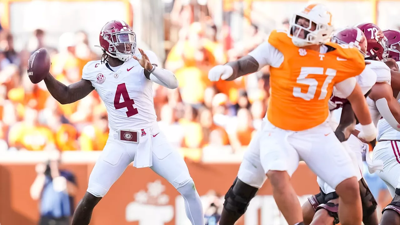 Jalen Milroe Can't Deliver in Biggest Moments for Alabama in Loss to Tennessee