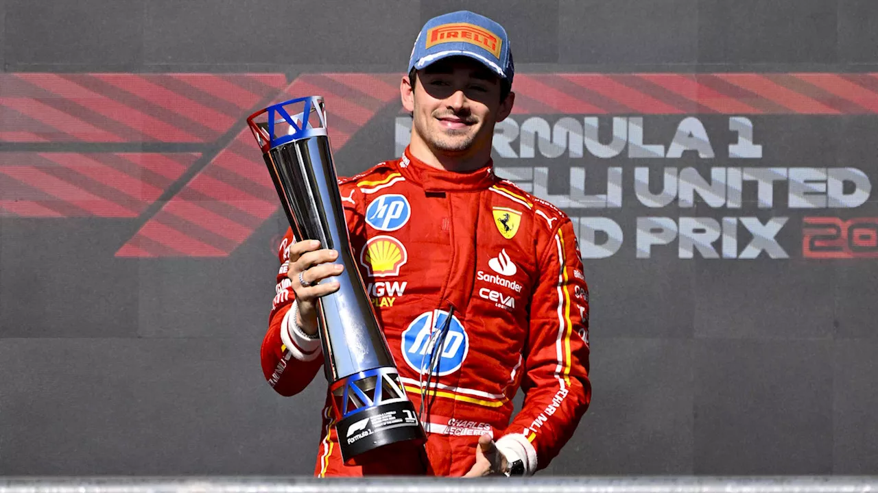 U.S. Grand Prix Takeaways: Charles Leclerc Victory Puts Ferrari Back in the Mix