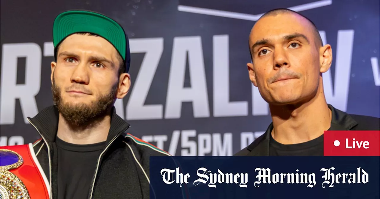 Live boxing updates: Tim Tszyu v Bakhram Murtazaliev in world title fight