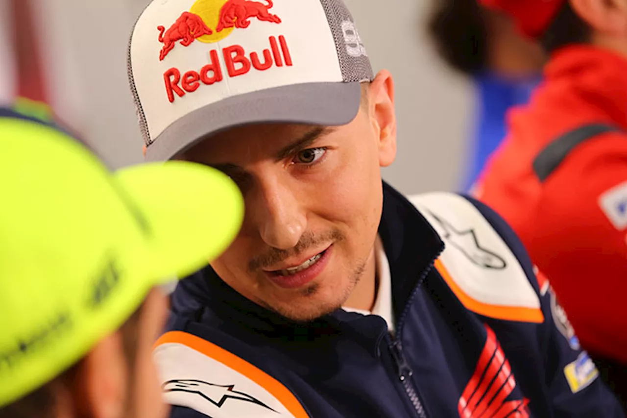 Jorge Lorenzo: «Das Leben besteht aus Problemen»