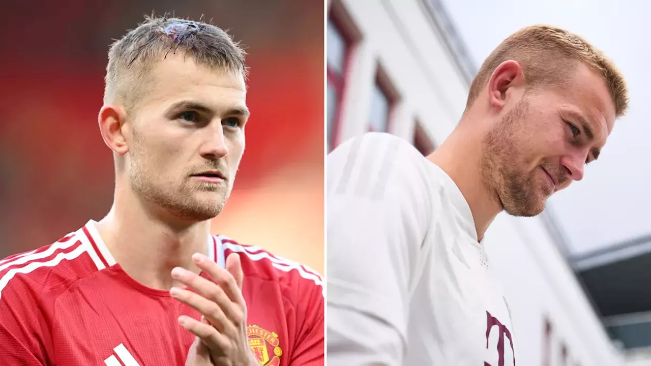 Bayern Munich defender aims subtle dig at Matthijs de Ligt after Man Utd transfer