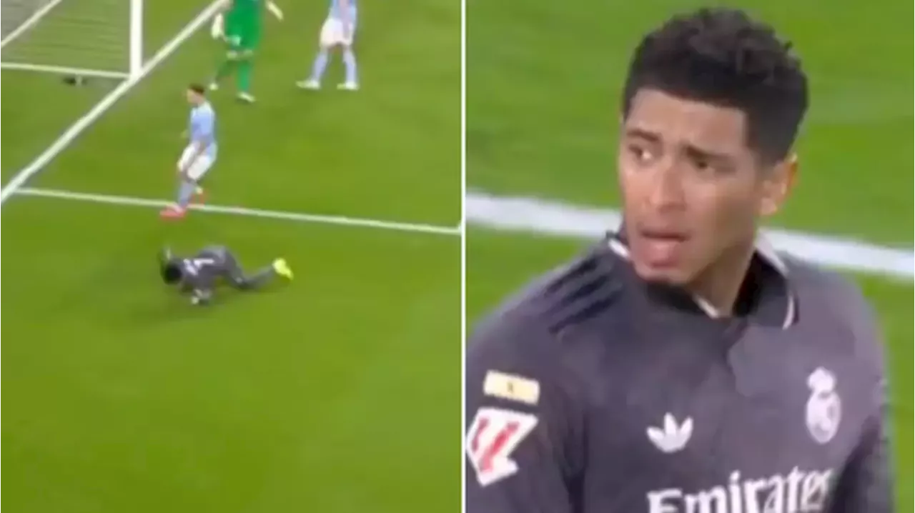 Fans spot heated moment between Jude Bellingham and Vinicius Jr during Real Madrid vs Celta Vigo