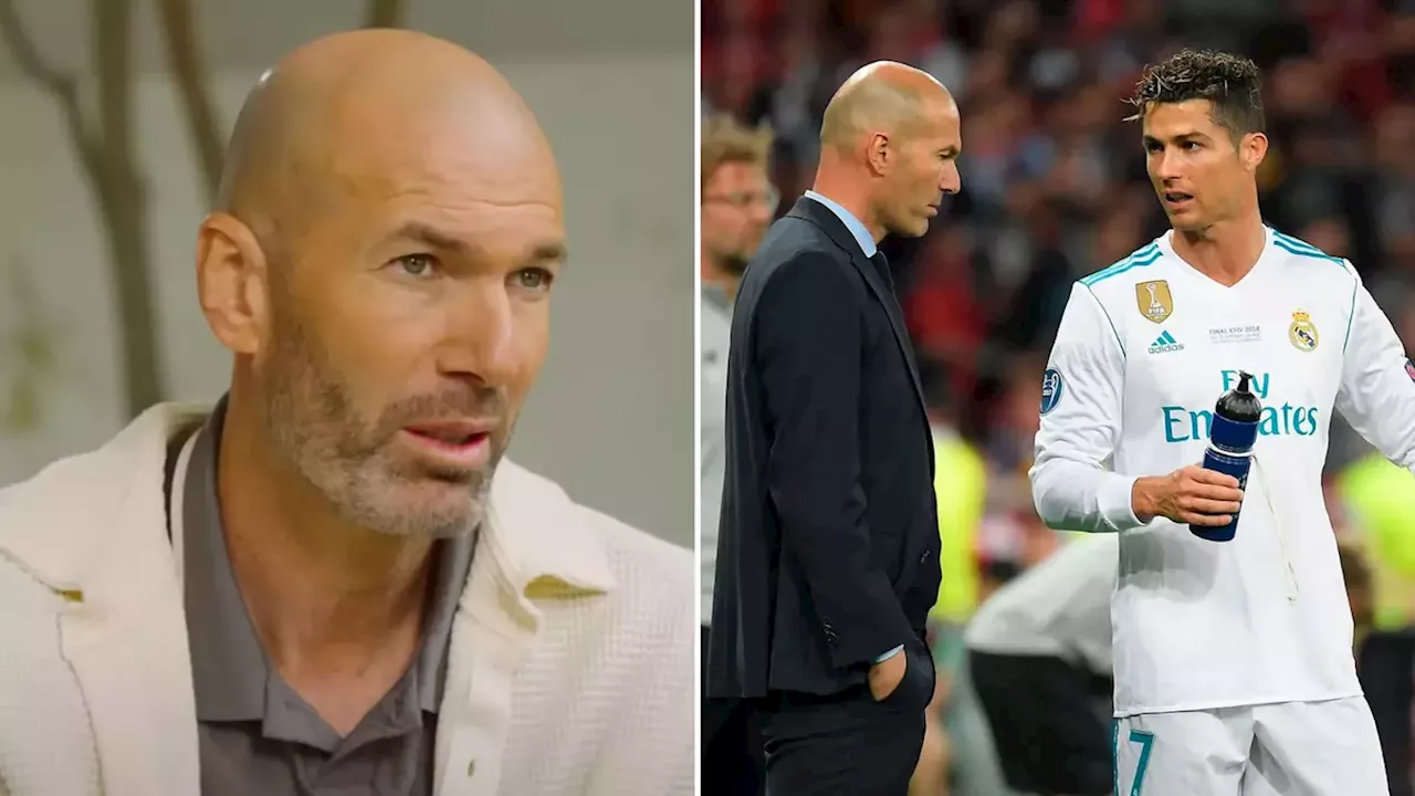 Zinedine Zidane picks three Real Madrid legends who impressed him most but ignores Cristiano Ronaldo