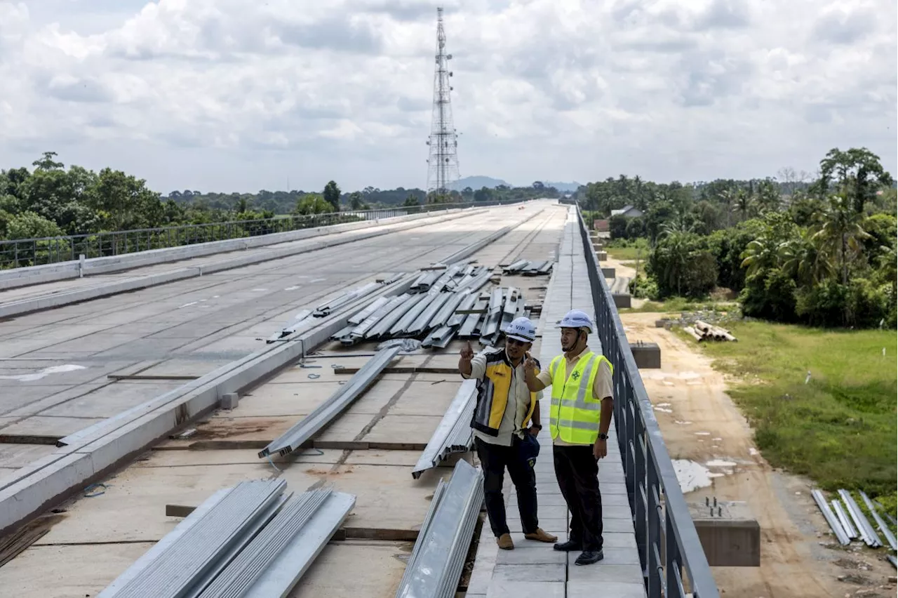 ECRL project in Kelantan at 83% completion as of September, slightly ahead of schedule