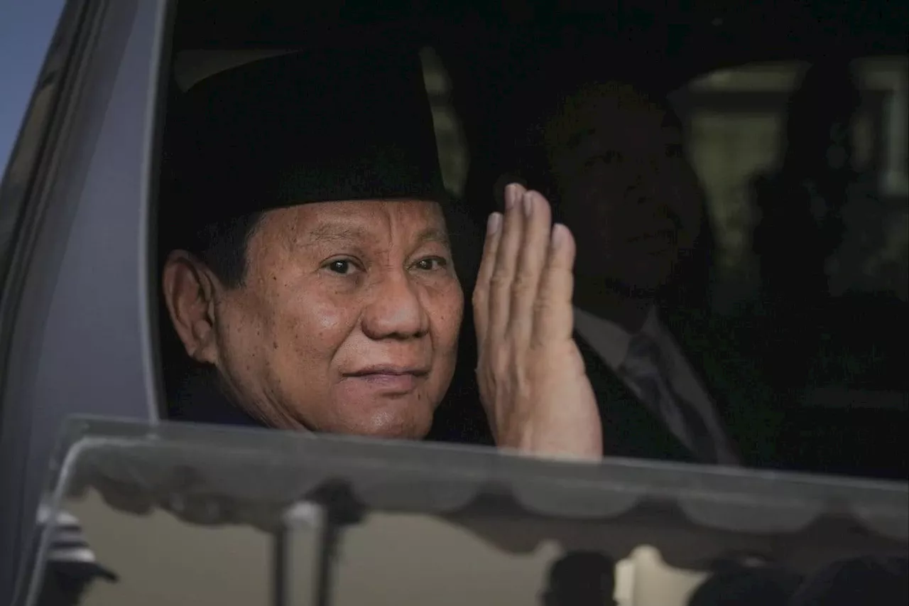 Ex-general Prabowo takes office as Indonesia president