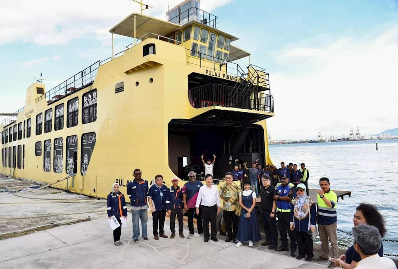 Penang Ferry Floating Museum back afloat, restoration ongoing, says CM