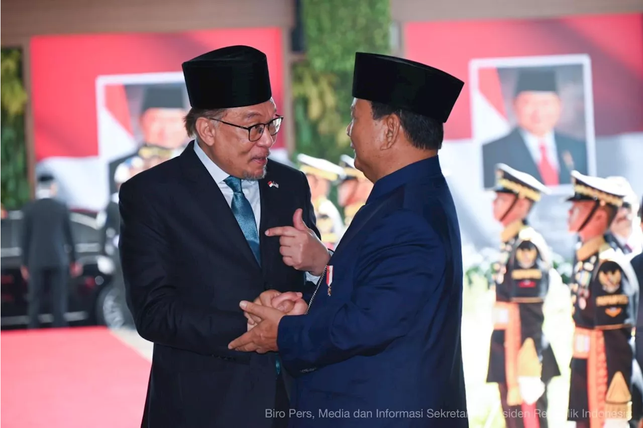 PM Anwar congratulates Prabowo on appointment as Indonesia's new President