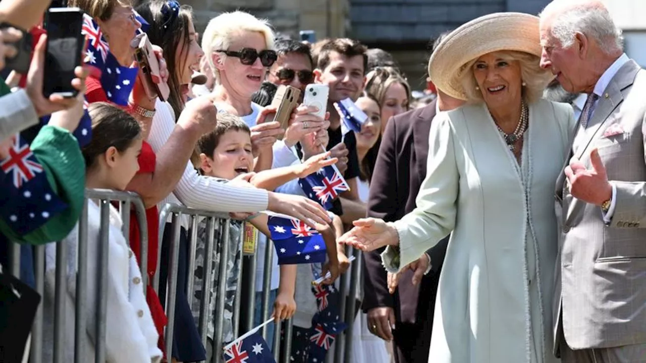 Royaler Besuch: König beginnt Besuch in Australien mit Gottesdienst