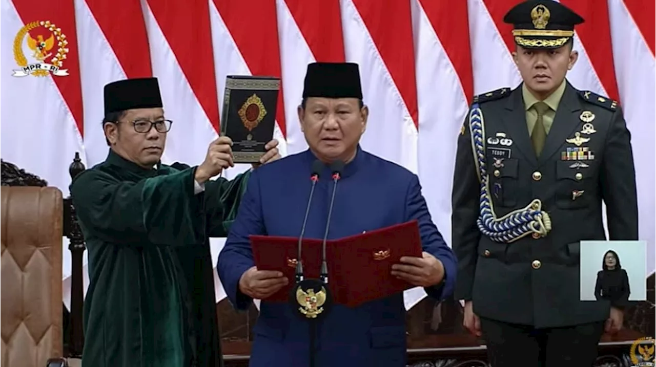 BREAKING NEWS: Prabowo-Gibran Resmi Jabat Presiden dan Wakil Presiden 2024-2029