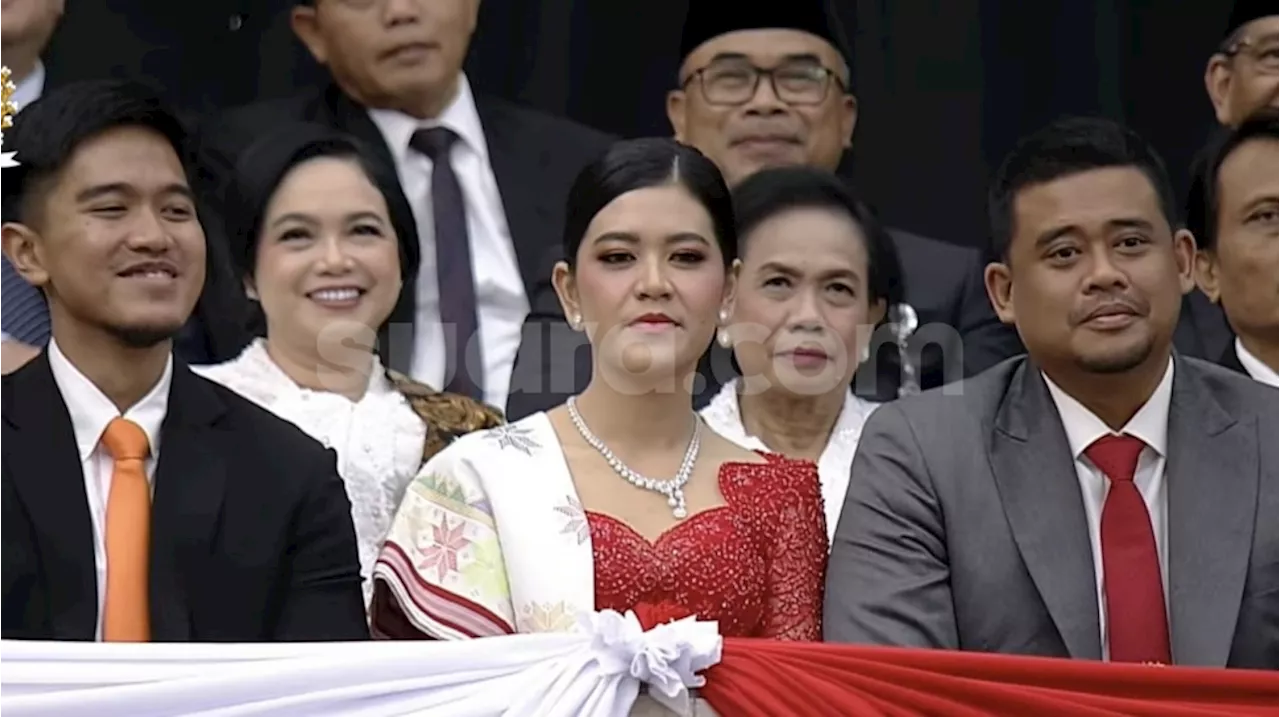 Hadir di Pelantikan Prabowo-Gibran, Kaesang, Kahiyang, dan Bobby Nasution Disoraki di MPR