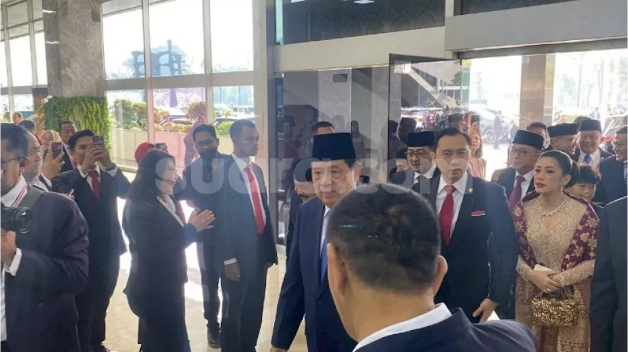 SBY Muncul Bareng Ibas, Begini Detik-detik Pelantikan Prabowo-Gibran di Gedung MPR