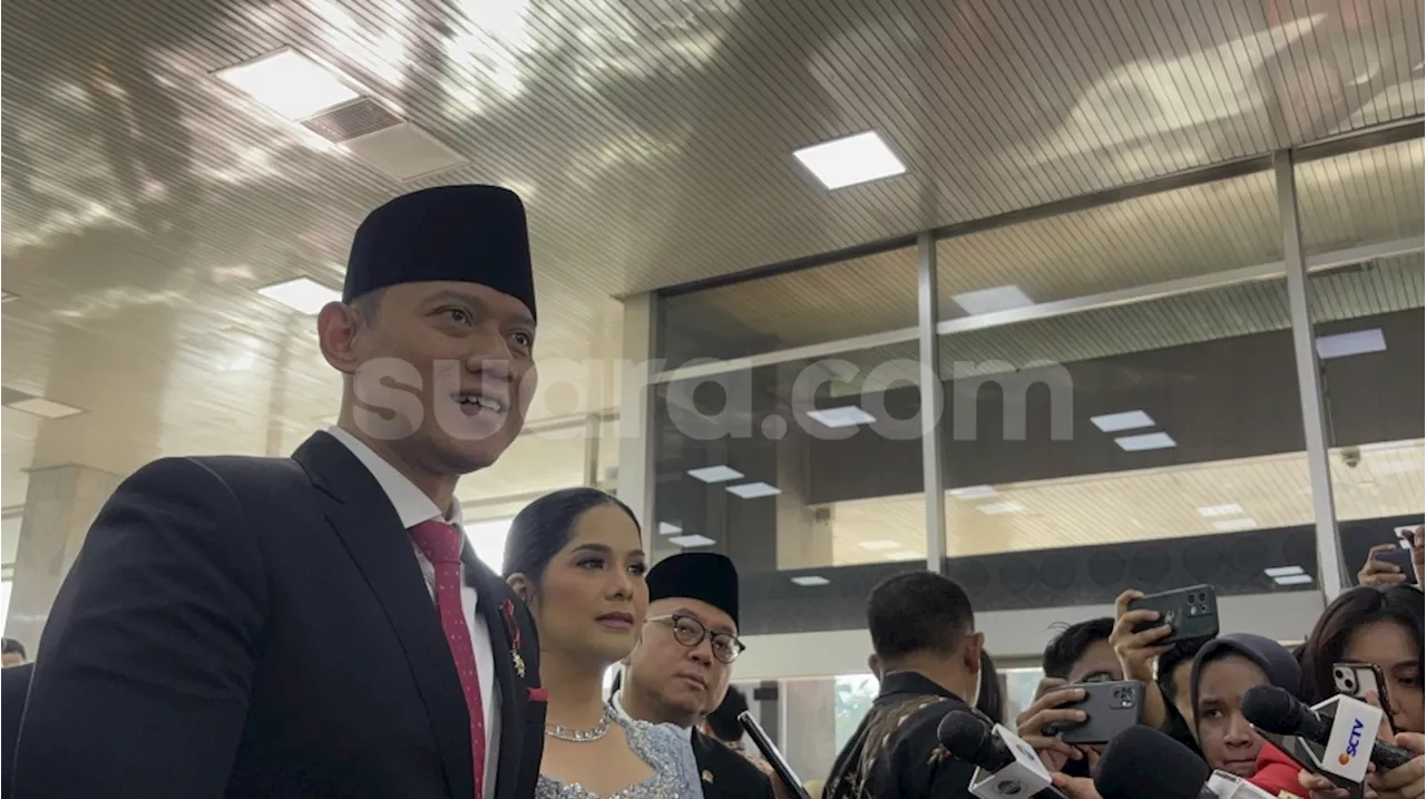 Ucapkan Selamat ke Prabowo-Gibran, AHY Ungkit Kinerja Era Jokowi-Maruf, Apa Katanya?