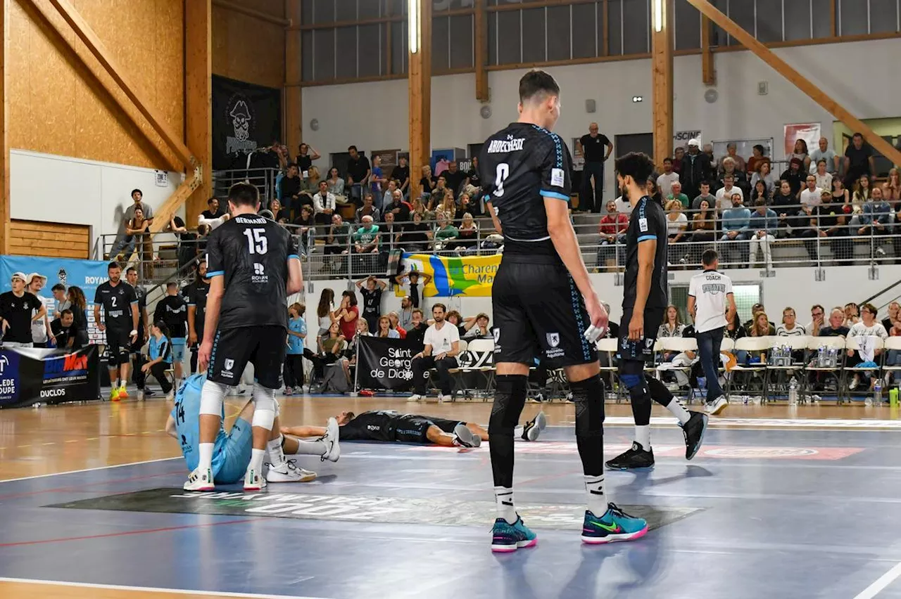 Volley-ball (Ligue B) : la grosse bêtise des Pirates de Royan devant leur public