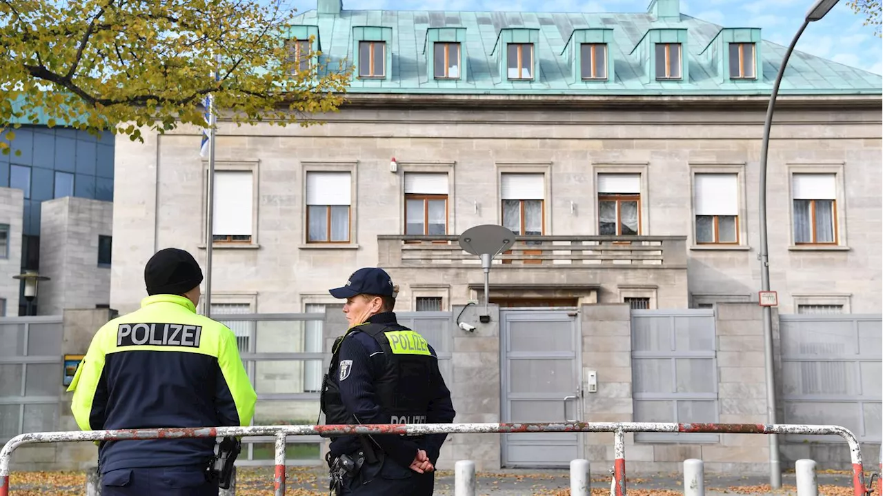 Festnahme bei Berlin: Abgelehnter Asylbewerber soll Anschlag auf israelische Botschaft geplant haben