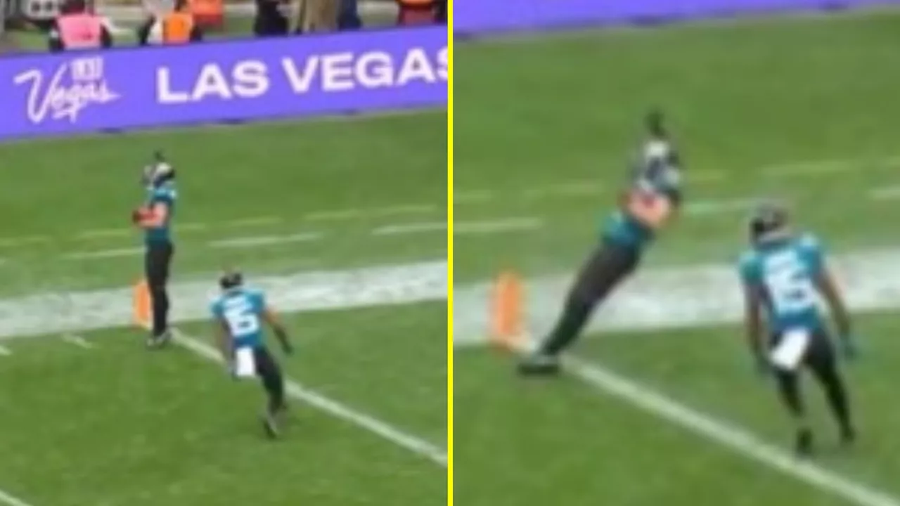 Parker Washington’s 96-yard TD celebration ‘flop’ rocks Wembley Stadium and makes NFL history in London for...