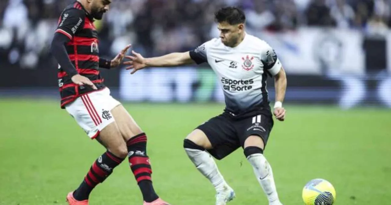 Com um a menos, Flamengo segura o Corinthians e está na final da Copa do Brasil