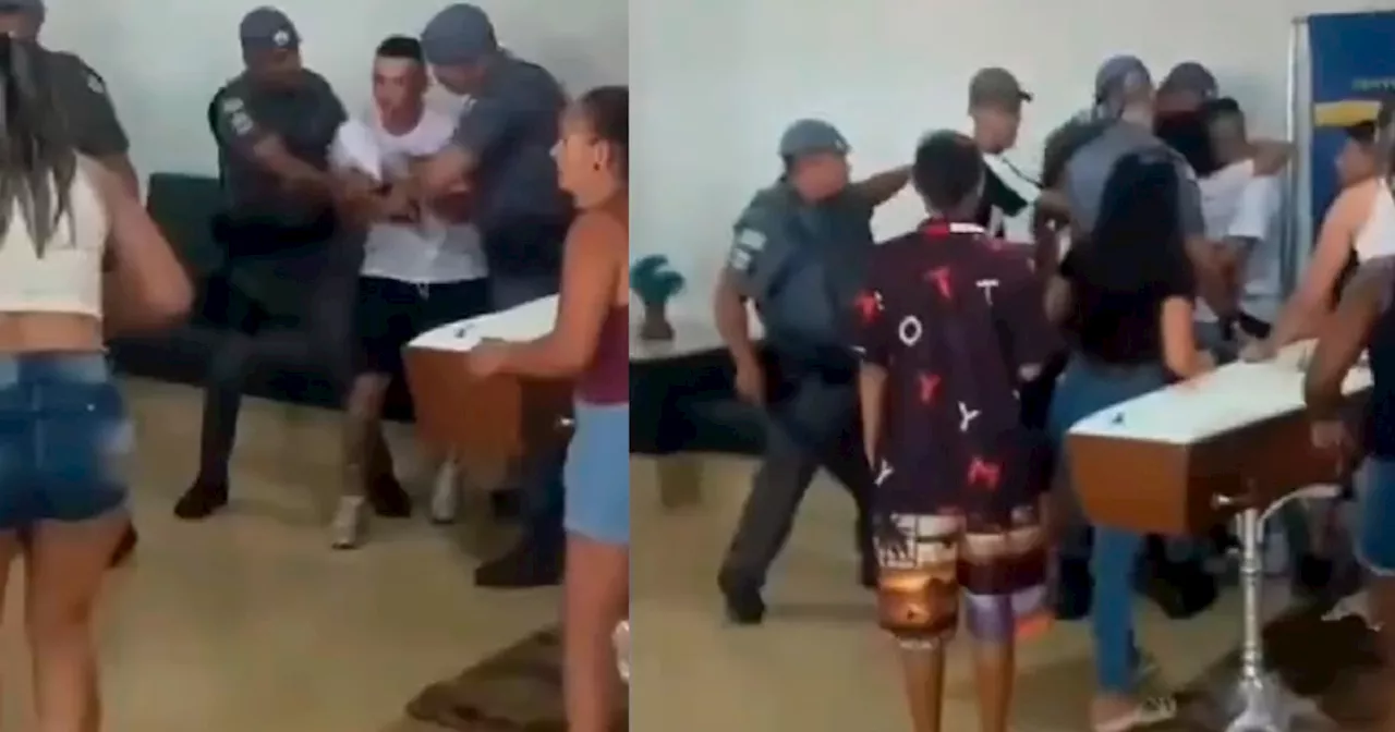 Polícia invade velório e agride familiares em Bauru