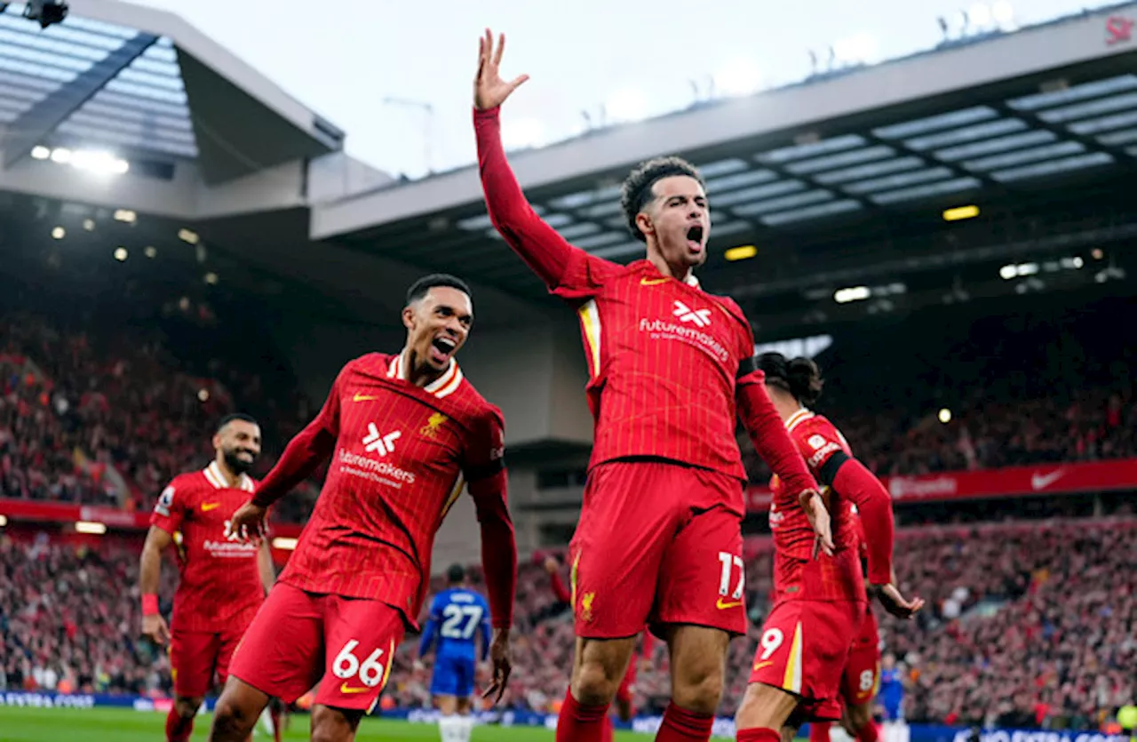 Curtis Jones Nets Winner As Liverpool Top Premier League With Chelsea Victory