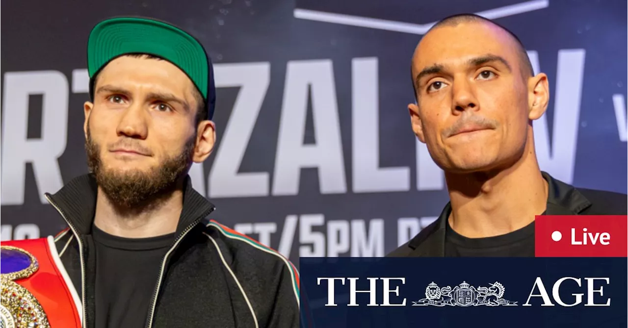 Live boxing updates: Tim Tszyu v Bakhram Murtazaliev in world title fight