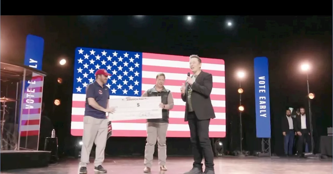 Expert Rips Elon Musks ‘Clearly Illegal’ $1 Million Lottery to Sign His MAGA Pac’s Petition