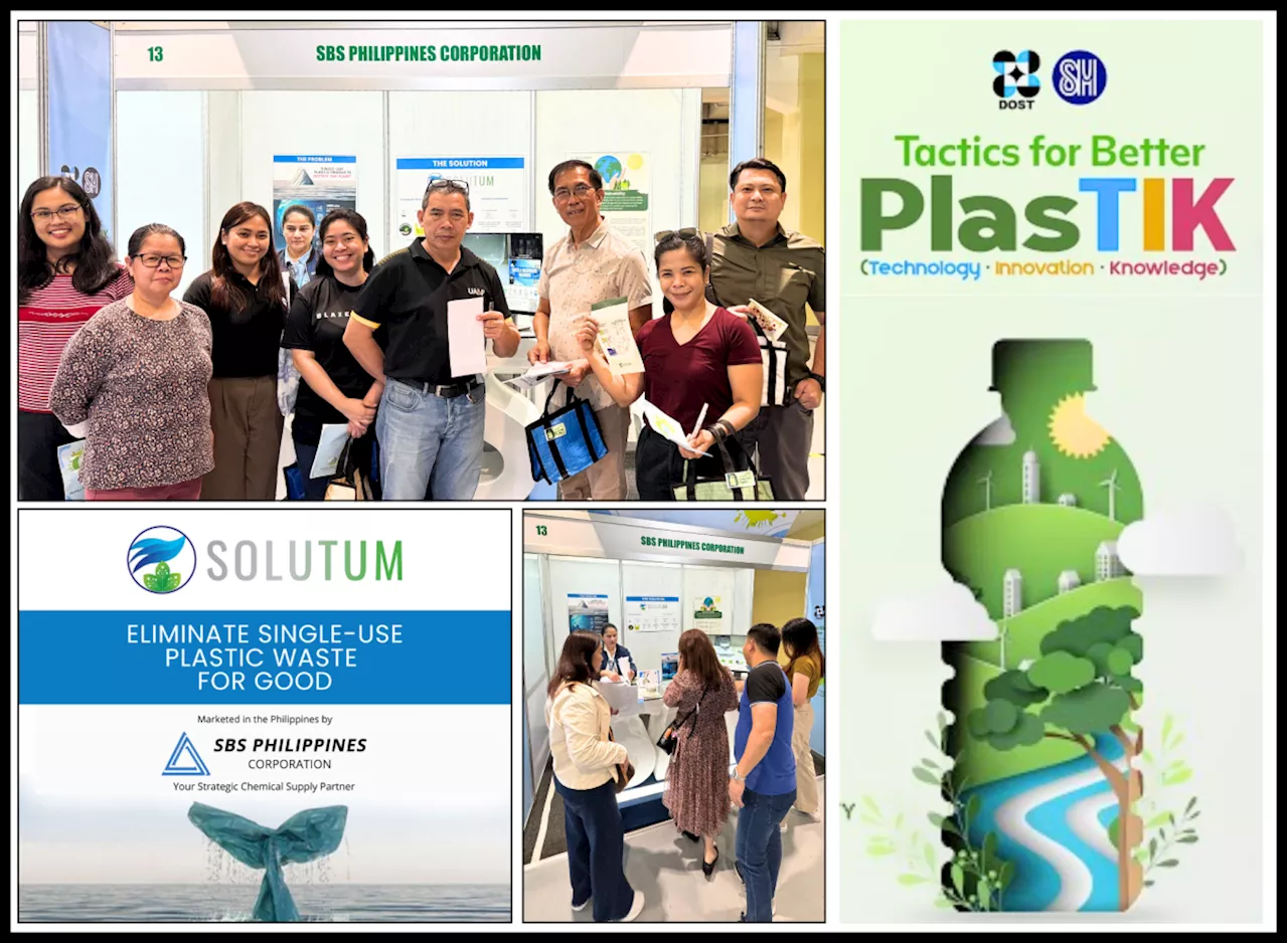 SBS PH showcases eco-innovation at PlasTIK expo