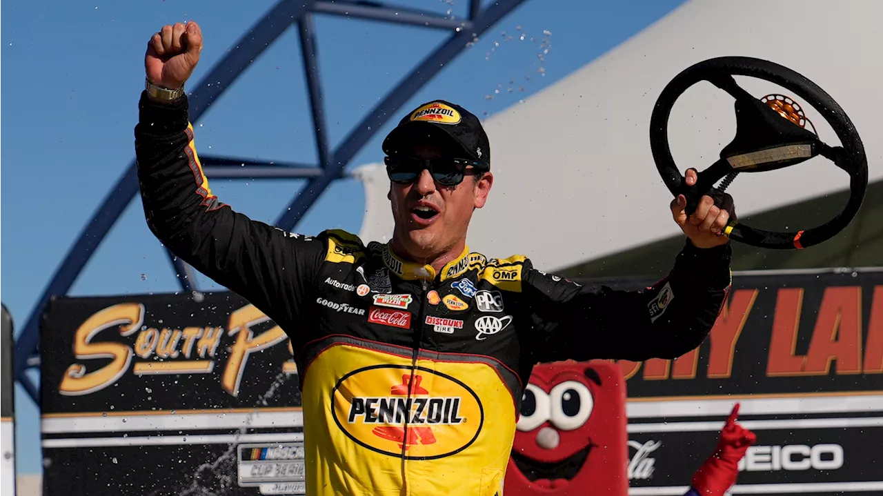 Logano seizes fresh chance in NASCAR playoffs to take spot in championship finale