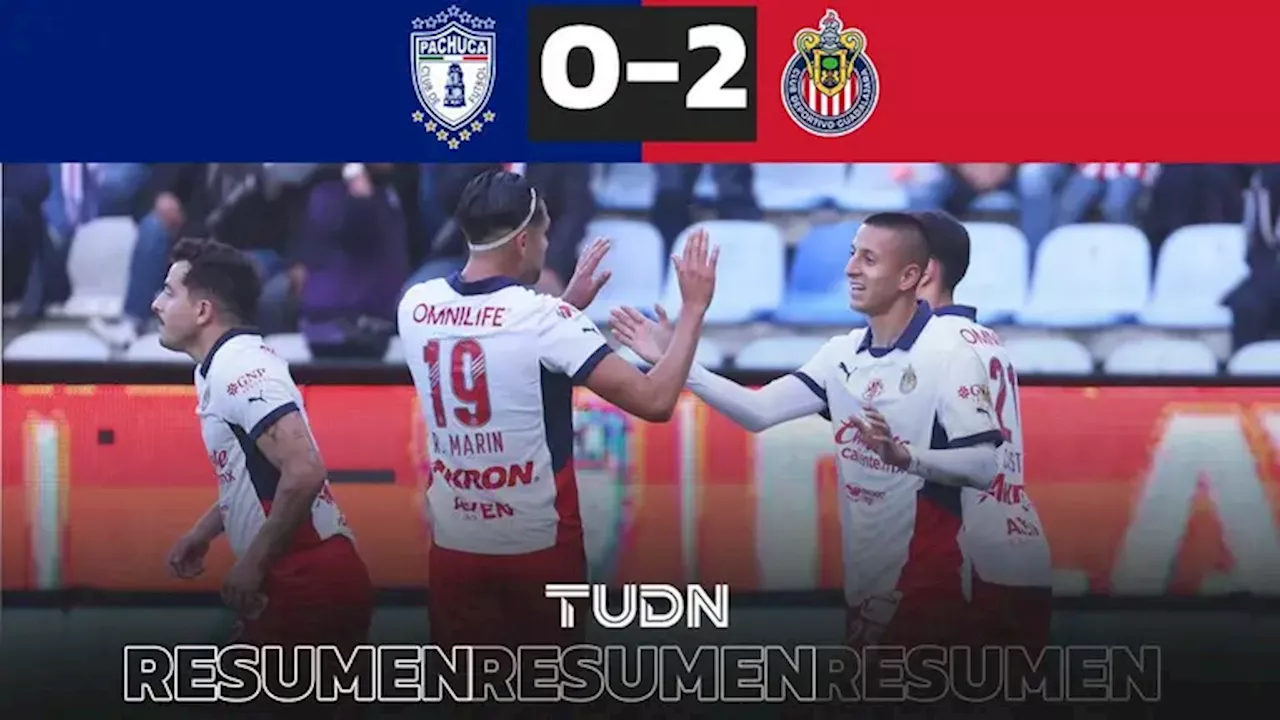 Chivas vence a Pachuca y lanza contundente mensaje a Fernando Gago