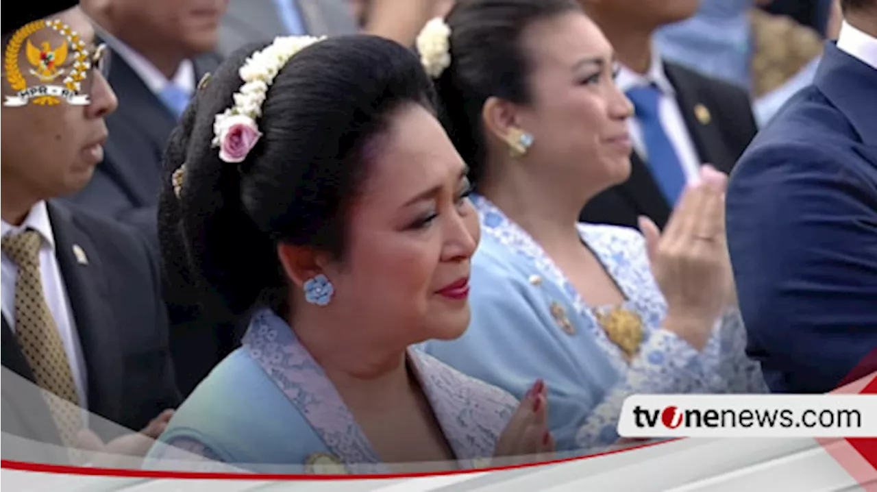 Ketika Mata Titiek Soeharto Berkaca-kaca Usai Prabowo Subianto Dilantik Jadi Presiden Republik Indonesia