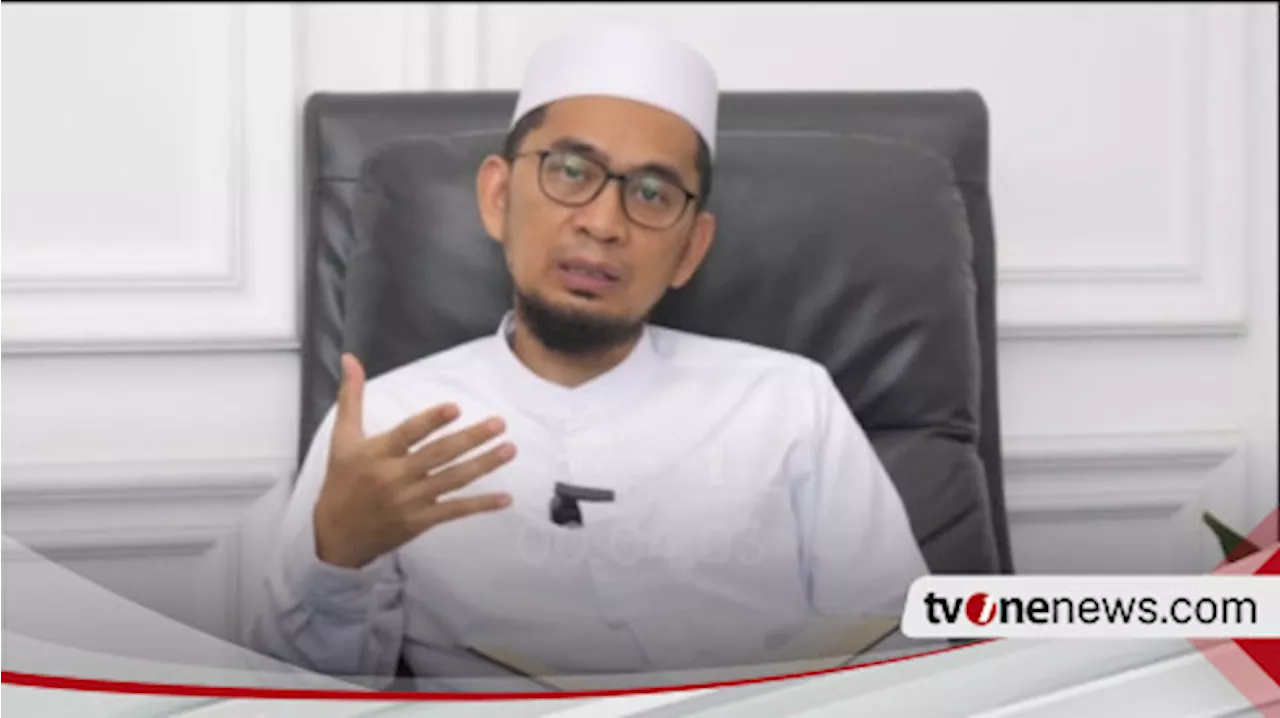 Merasa Putus Asa Lulus Sekolah Belum Kerja, Ustaz Adi Hidayat Sebut Coba Amalan Rezeki Ini