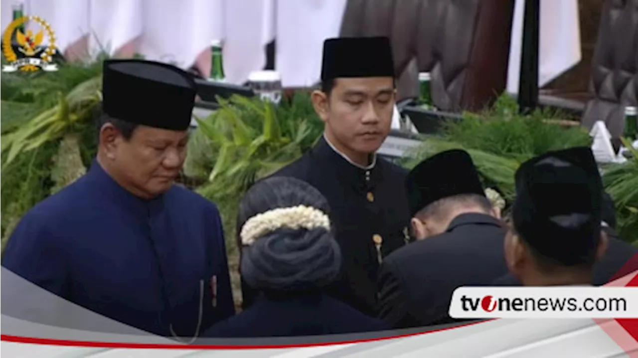 Prabowo Subianto-Gibran Rakabuming Raka Sah Jadi Presiden dan Wakil Presiden RI, Ini Isi Sumpahnya