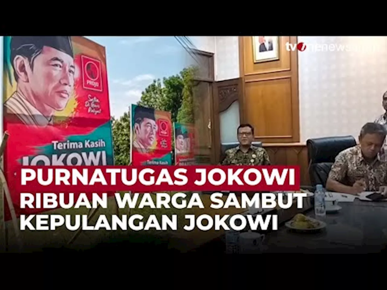 Ribuan Warga dan Pelajar Siap Sambut Jokowi di Sepanjang Jalan Solo